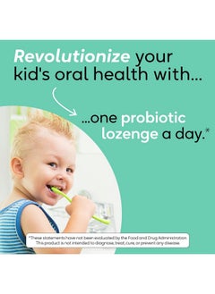 BioGaia BioGaia Prodentis Kids | Dental Probiotics for Teeth and Gums | Promotes Good Oral Health & Gut Health Too | Oral Probiotics | 30 Apple-Flavored Lozenges | 1-Pack  - Image 2