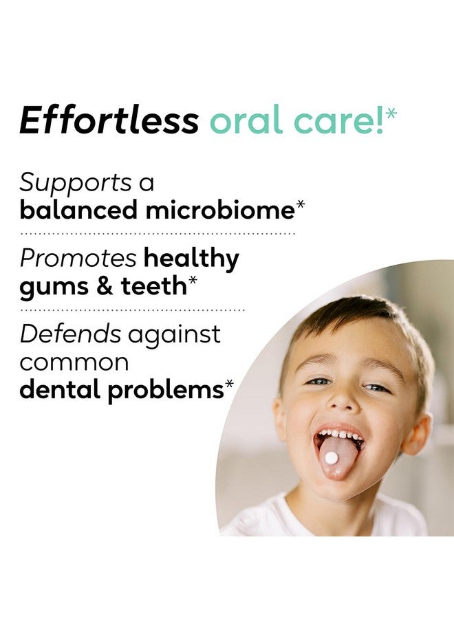 BioGaia Prodentis Kids | Dental Probiotics for Teeth and Gums | Promotes Good Oral Health & Gut Health Too | Oral Probiotics | 30 Apple-Flavored Lozenges | 1-Pack - Image 4