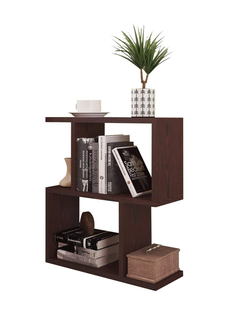 MODERN HOME side and Coffee Table - 60×60×20 Cm - Brown - Image 1