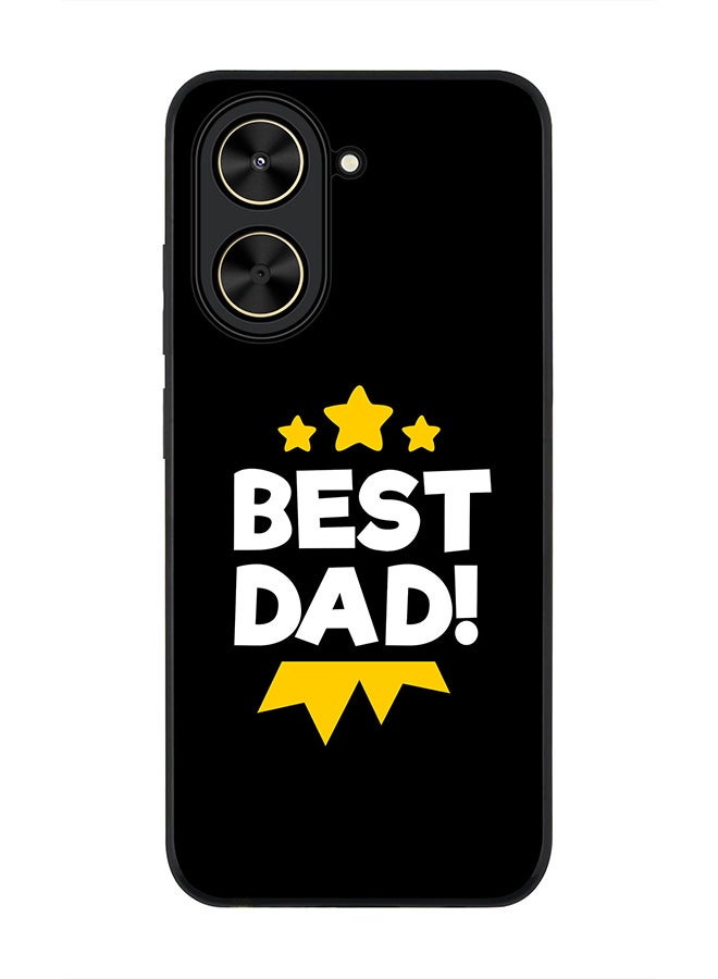 Stylizedd For Xiaomi Poco C71 / Redmi A5 4G Case,Slim fit Camera Protection, Shockproof Thin Phone cover  - Best Dad Medal
