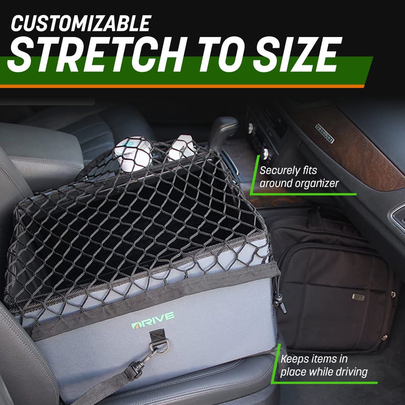 Drive Auto Products Car Trunk Organizer/Net with Straps (Cargo Net) - Image 3