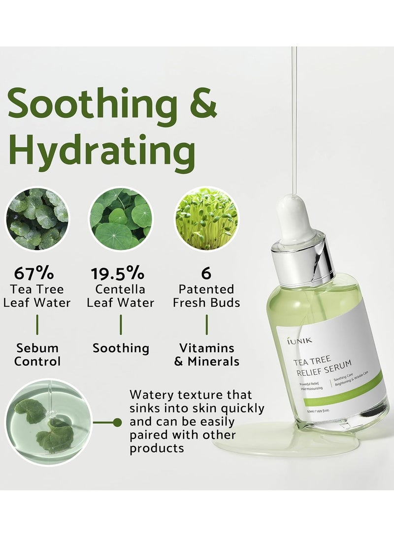 iUNIK Tea Tree Relief Serum 50 ml - Image 3