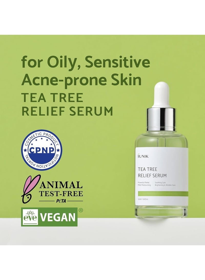 iUNIK Tea Tree Relief Serum 50 ml - Image 4