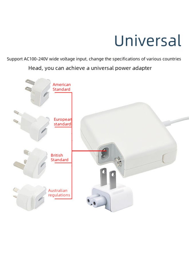45w Laptop Charger Power Head Replaceable 85w Us/uk Regulation Macbook Computer Adapter Digital Computer Power Supply Adapter-Color:Type-c 70w With Third Generation Cable-Specifications:European Reg - Image 3