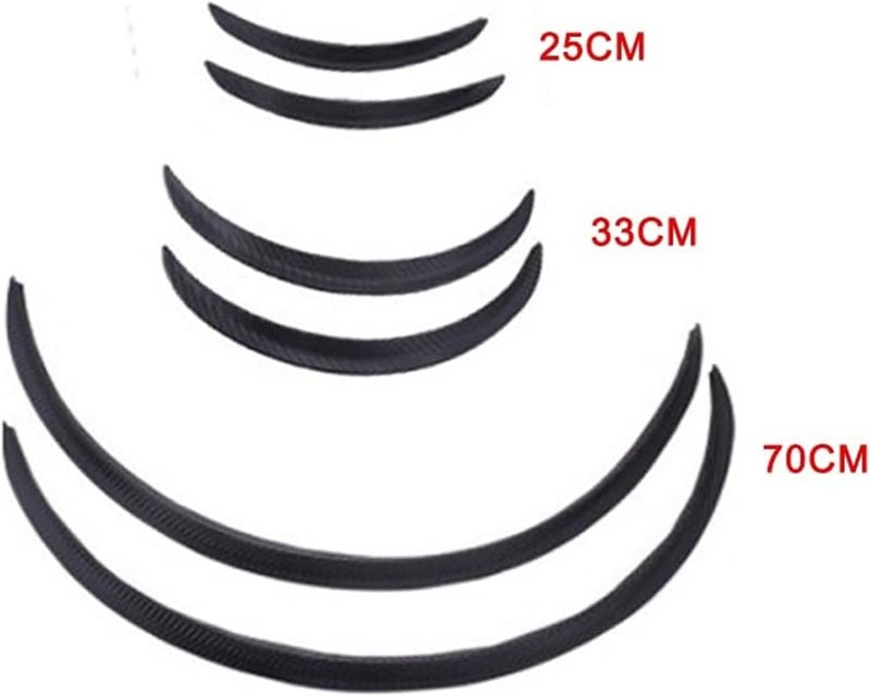 Wivplex Car Fender Flare Wheel Eyebrow Trim Protector - Image 2