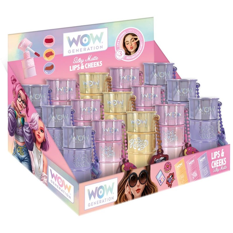 WOW Generation Silky Matte Lips & Cheeks Tint Barrel (Assorted) - Image 1