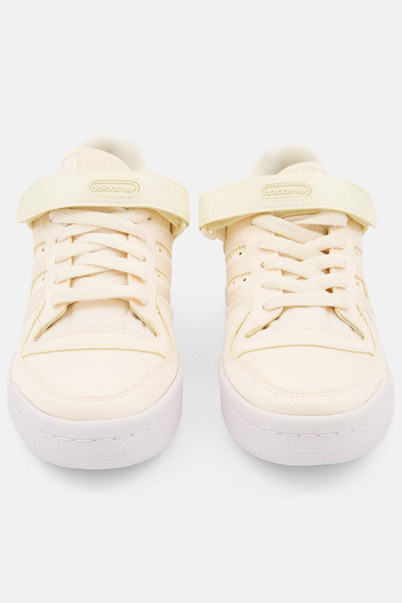 adidas Originals أحذية خارجية منخفضة لرباط النساء 84، كريمي - Image 3