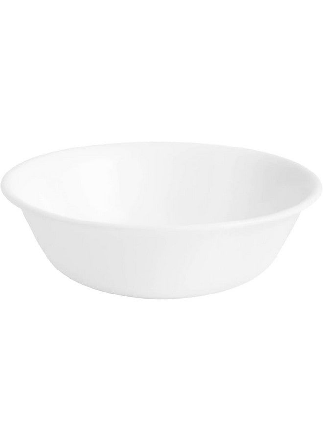Corelle Vitrelle 6-Piece Soup/Cereal Bowl Set, Triple Layer Glass and Chip Resistant, 18-Oz Lightweight Round Bowls, Winter Frost White - Image 4