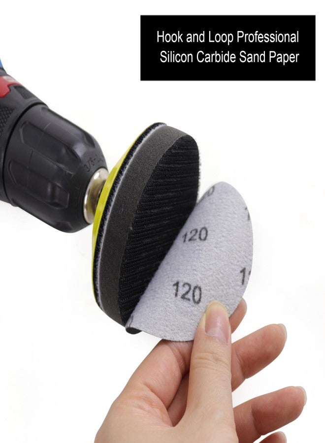 MAXMAN 30Pcs 3-Inch Sanding Discs, 3000 Grits Hook and Loop Professional Silicon Carbide Sand Paper, Wet Dry Polish for Wood, Metal, Paint, Car Polishing - Image 5