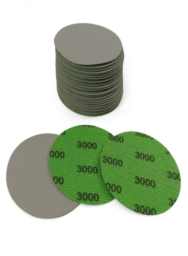 MAXMAN 30Pcs 3-Inch Sanding Discs, 3000 Grits Hook and Loop Professional Silicon Carbide Sand Paper, Wet Dry Polish for Wood, Metal, Paint, Car Polishing - Image 1