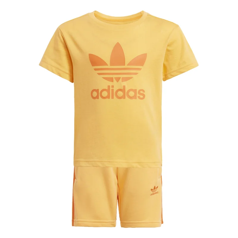 Adidas adidas SHORT TEE SET Orange Originals Kids SUITS