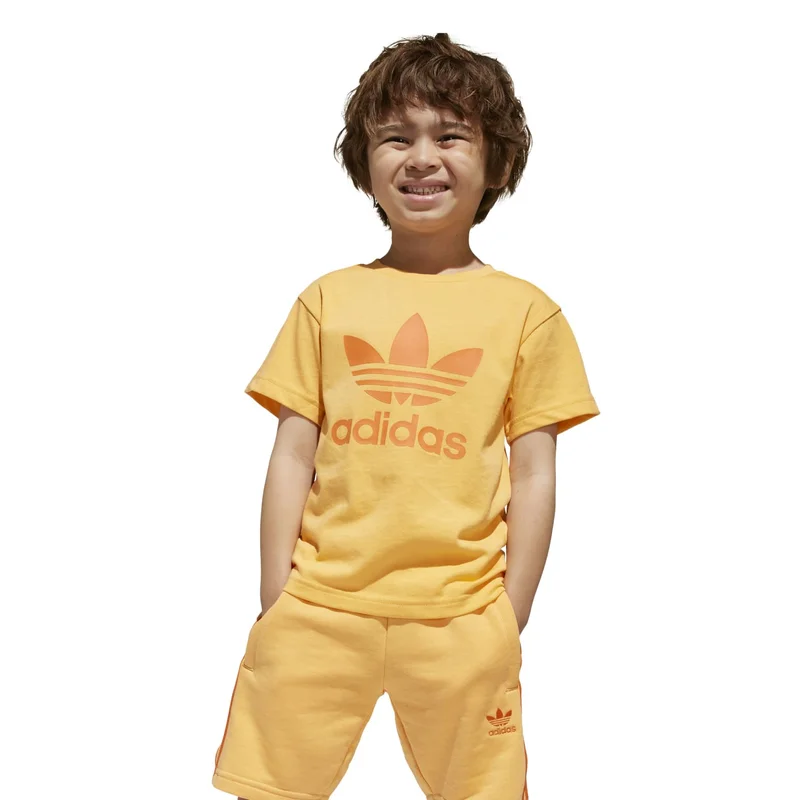 Adidas adidas SHORT TEE SET Orange Originals Kids SUITS