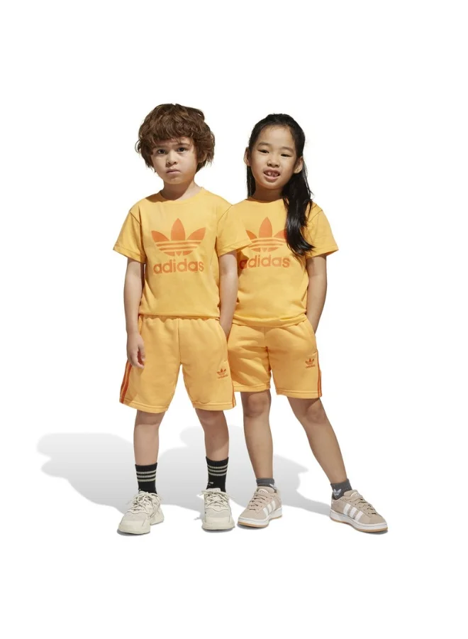 Adidas adidas SHORT TEE SET Orange Originals Kids SUITS