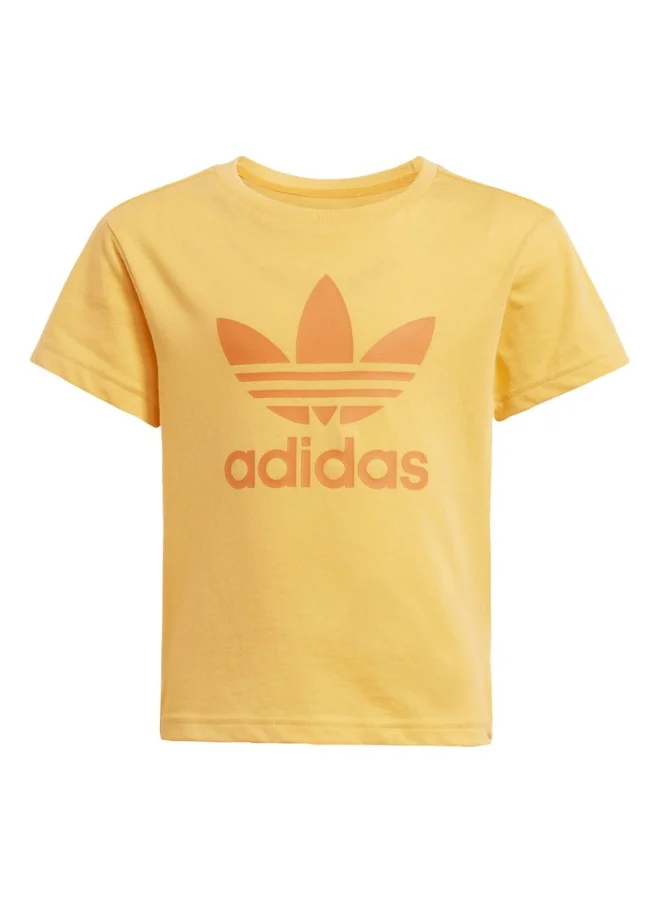 Adidas adidas SHORT TEE SET Orange Originals Kids SUITS
