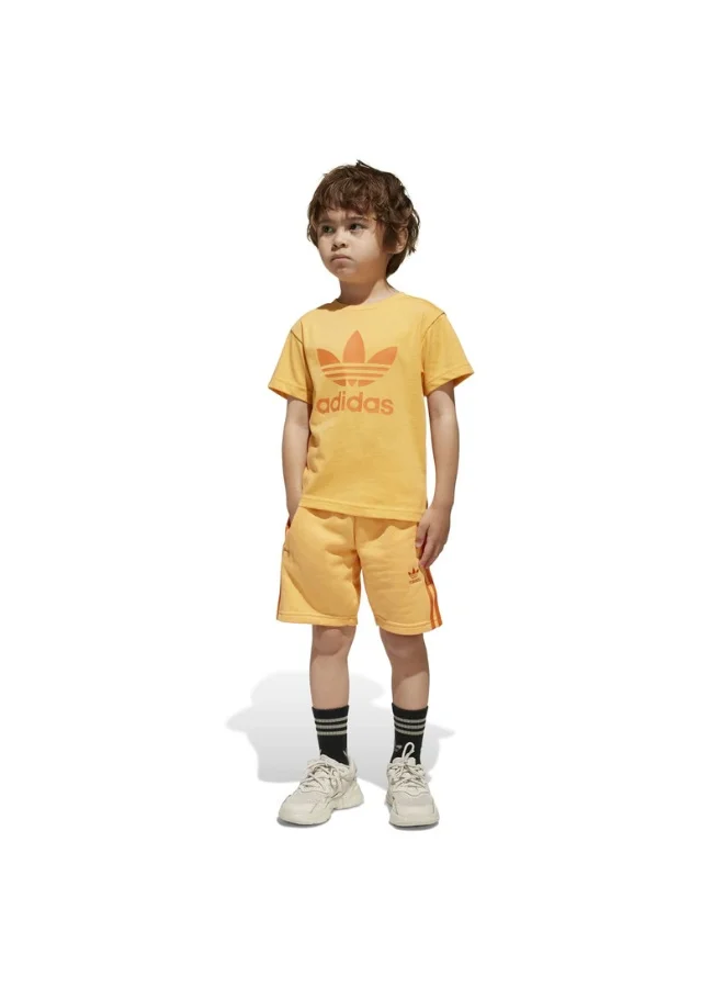 Adidas adidas SHORT TEE SET Orange Originals Kids SUITS