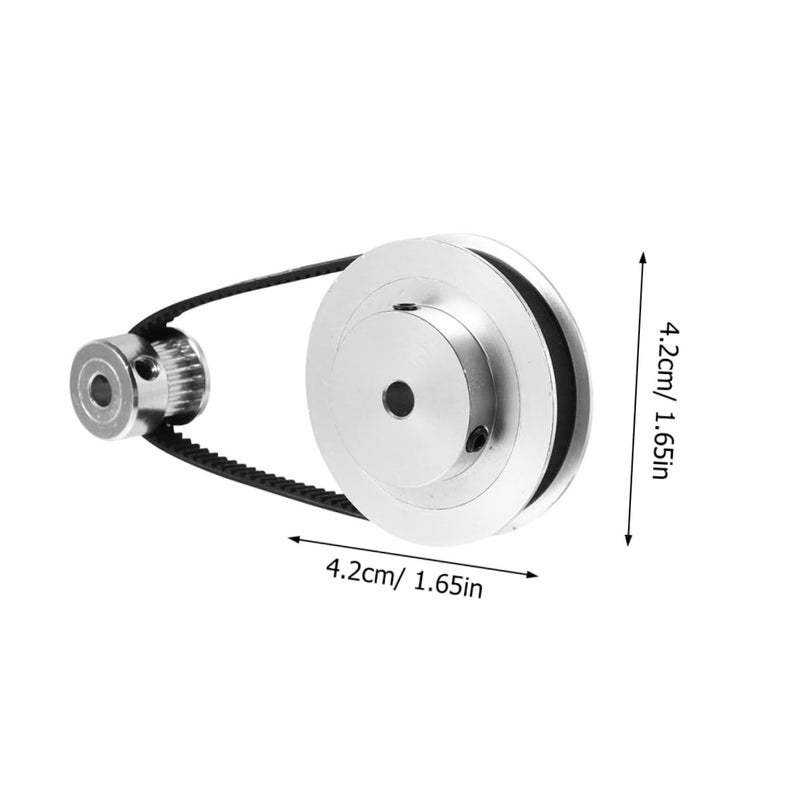 Synchronous Timing Belt Pulley Aluminum Alloy for Printer Accurate Transmission - Image 4