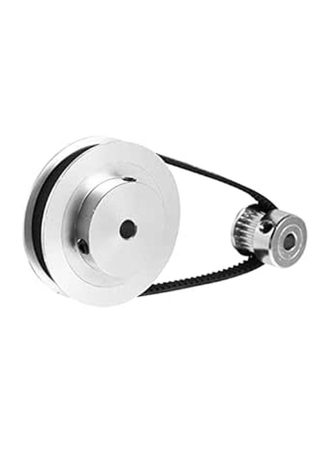 Synchronous Timing Belt Pulley Aluminum Alloy for Printer Accurate Transmission - Image 1