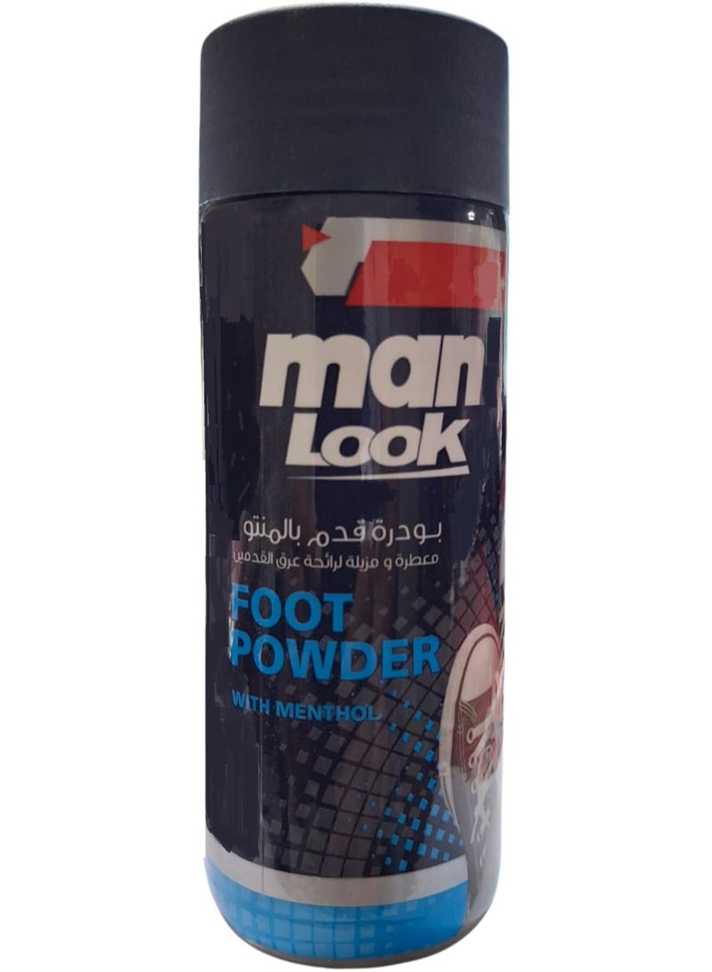 Man look Foot Powder With Menthol 50gm