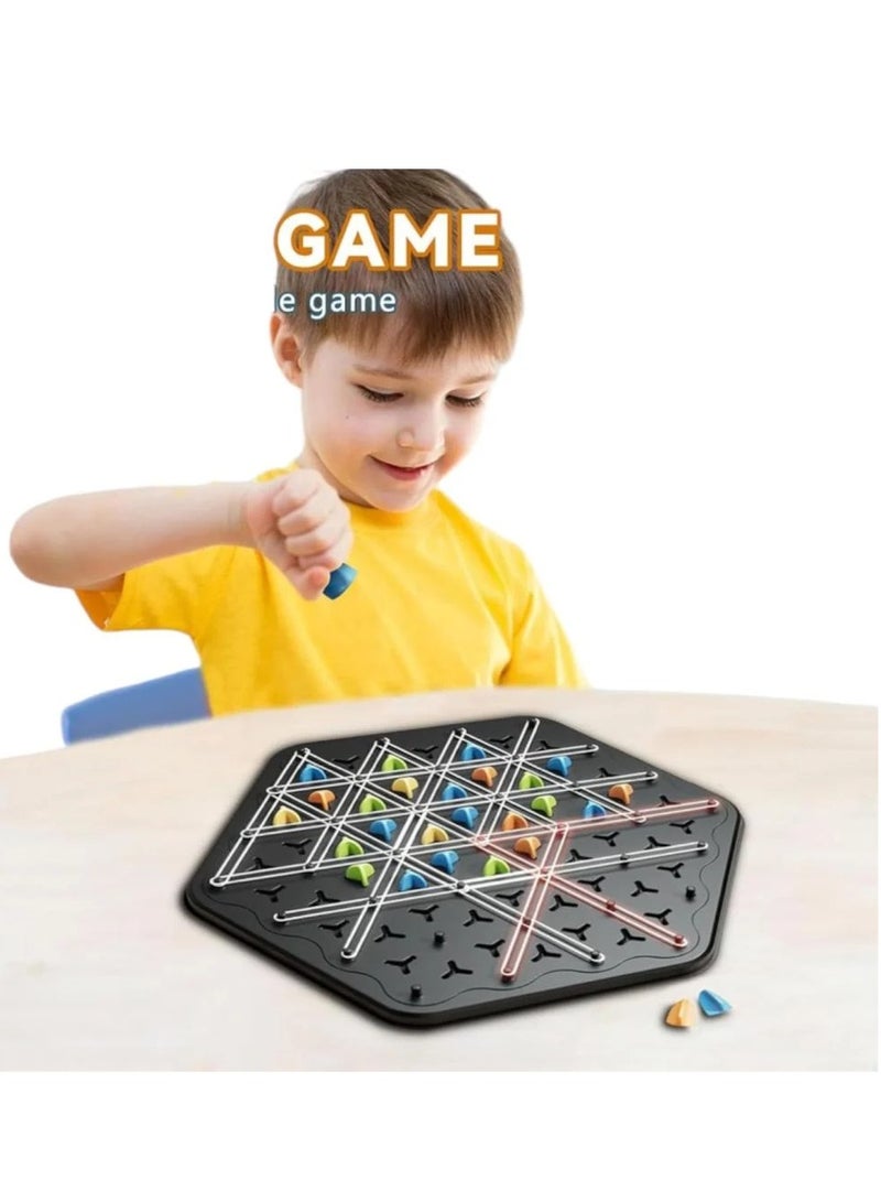 لعبة الشطرنج، لعبة الشطرنج المثلثسلسلة، ألعاب الطاولة لليلة العائلة، الألعاب العائلية للأطفال والكبار، 2 إلى 4 لاعبين - Image 4