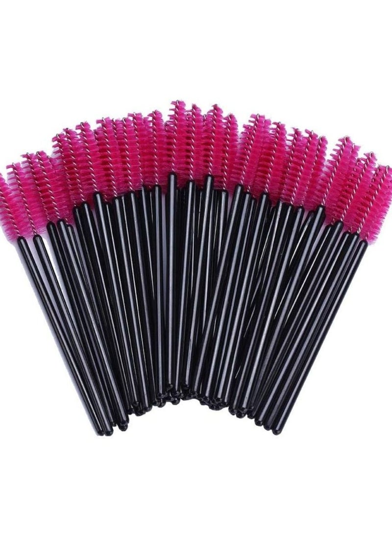 ORiTi ORiTi 50 Pcs Disposable Mascara Brushes Crystal Eyelash Wands Mascara Applicator Spooly for Eyelashes (Pink) Brand: ORiTi  - Image 1