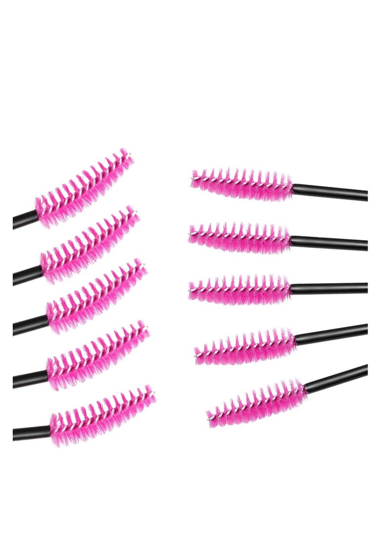 ORiTi ORiTi 50 Pcs Disposable Mascara Brushes Crystal Eyelash Wands Mascara Applicator Spooly for Eyelashes (Pink) Brand: ORiTi  - Image 2