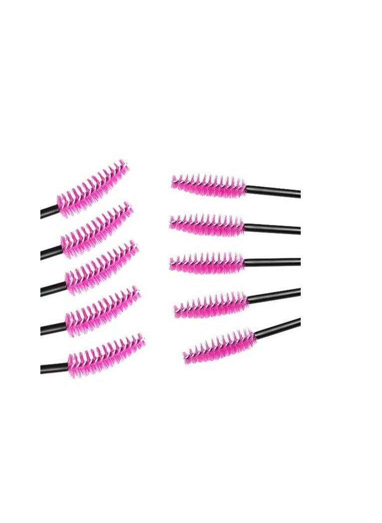 ORiTi ORiTi 50 Pcs Disposable Mascara Brushes Crystal Eyelash Wands Mascara Applicator Spooly for Eyelashes (Pink) Brand: ORiTi  - Image 5