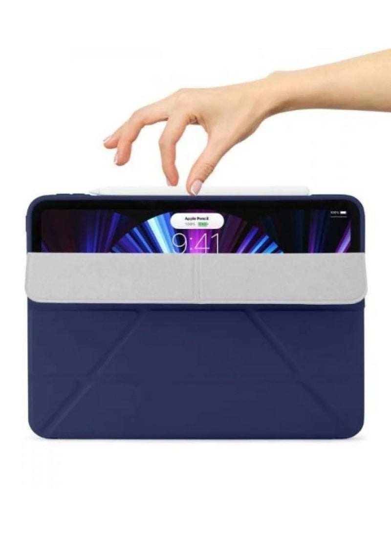 Pipetto 5-In-1 Protective Case Cover For Apple iPad Pro 11-Inch (2021/2020/2018) Dark Blue - Image 5