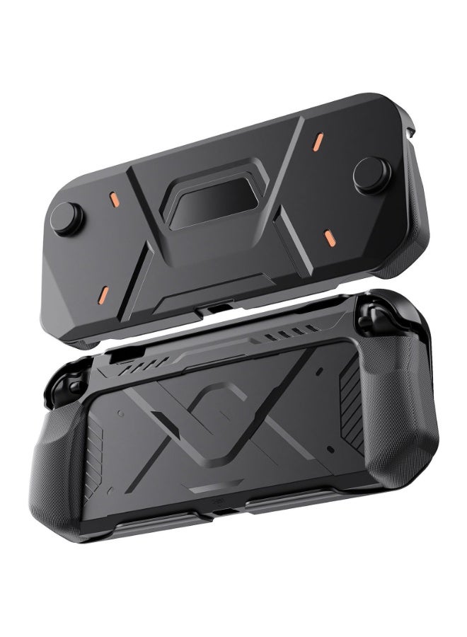 General Suitable for SWITCH2 game console protective shell NS2 game console mecha wind protective cover TPU soft bottom PC cover  - Image 1