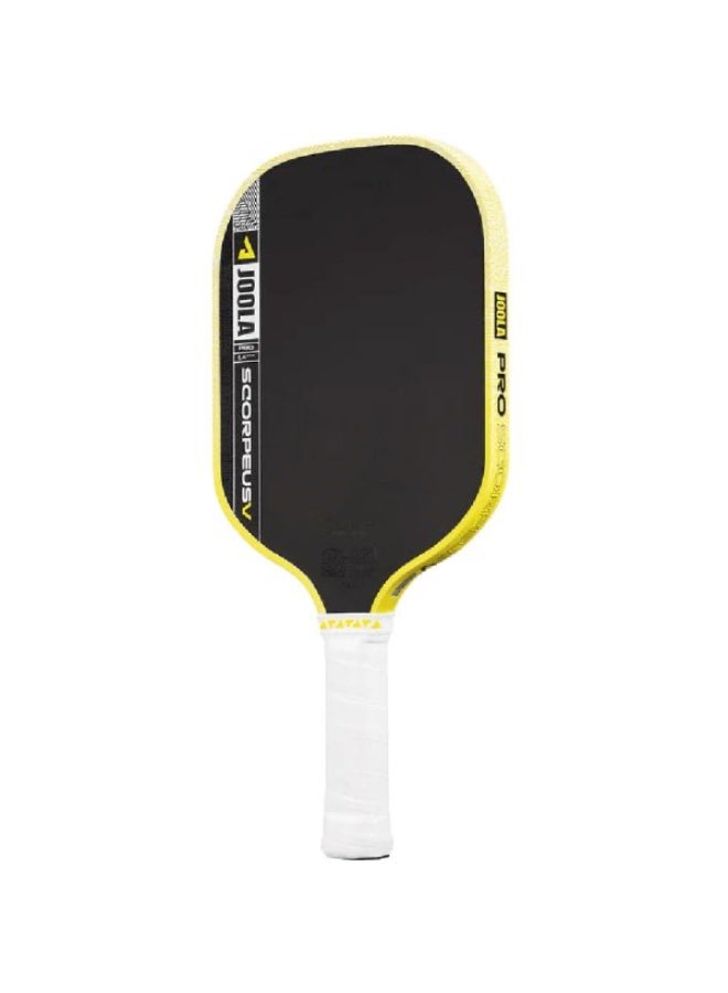 JOOLA Scorpeus Pro V Pickleball Paddle – Anna Bright Yellow 14mm | Carbon Fiber Surface | KineticFrame Tech | Wide Shape | Speed & Forgiveness | USAPA Approved - Image 2