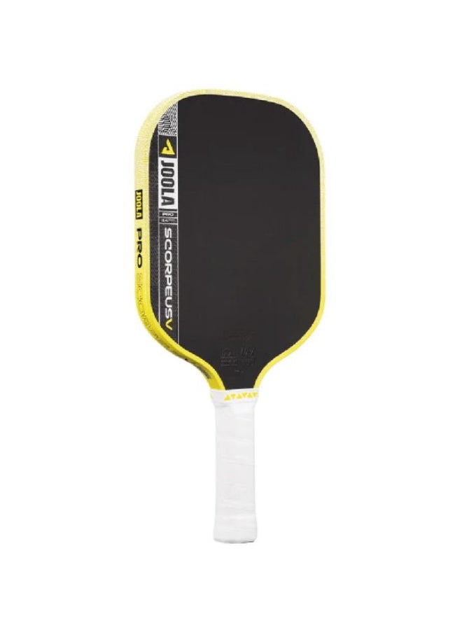 JOOLA Scorpeus Pro V Pickleball Paddle – Anna Bright Yellow 14mm | Carbon Fiber Surface | KineticFrame Tech | Wide Shape | Speed & Forgiveness | USAPA Approved - Image 3