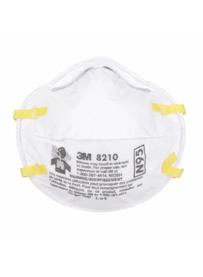 3M 8210, N95 Particulate Respirator Mask (20 PCS / PKT) - Image 2