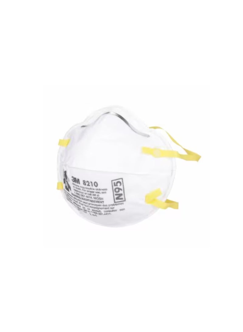 3M 8210, N95 Particulate Respirator Mask (20 PCS / PKT) - Image 4