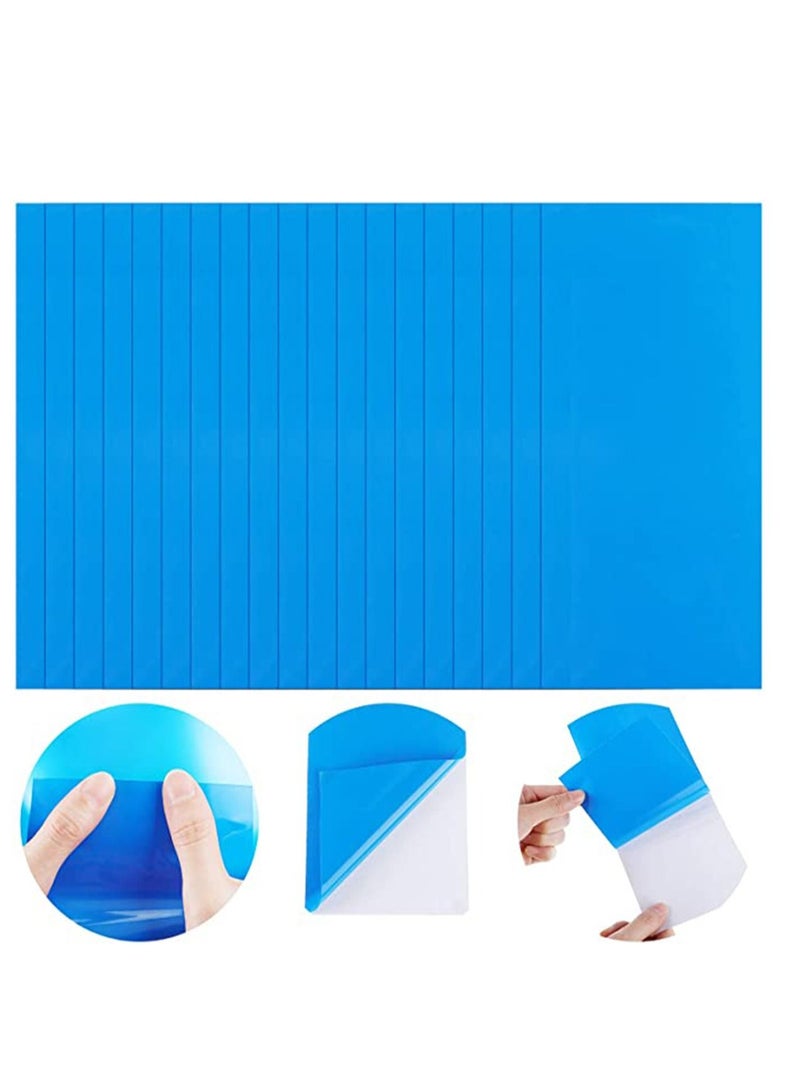 Generic Self-Adhesive PVC Repair Patches, Vinyl Pool Liner Patch Boat Rubbers for Inflatable Raft Kayak Canoe, Rectangle, Swimming Pools, Beach Balls, Sleeping Bags and More 