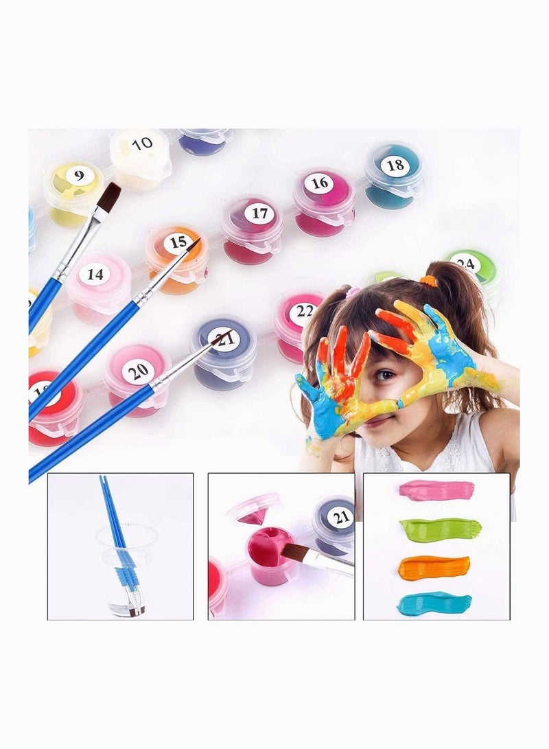 Painting By Numbers Home Decoration For Living Room, Diy Digital Canvas Oil Painting 40X50Cm - Image 5