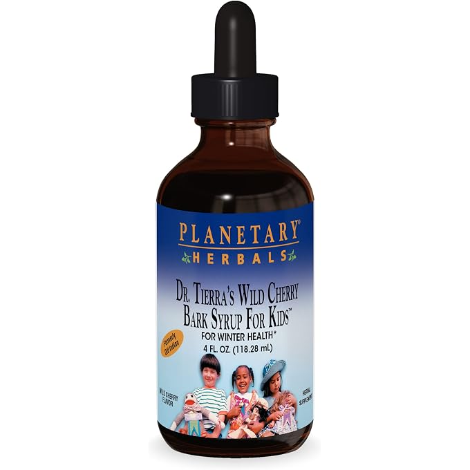 PLANETARY HERBALS Old Indian Syrup for Kids, for Winter Health,4 Ounces - Image 1