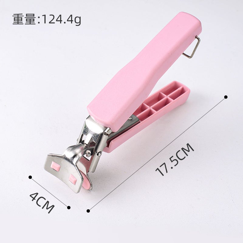 Household Stainless Steel Anti-Scald Clip Silicone Bowl Holder Multi-Functional Kitchen Gadget Plate Holder Bowl Holder Anti-Scald Clip - Image 1