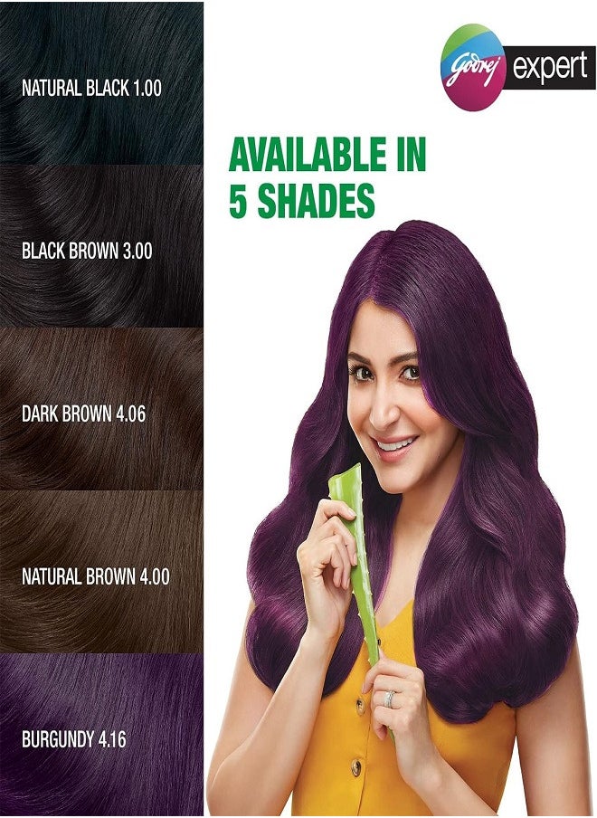 Godrej - Expert Rich Creme Hair Color Burgundy 4.16 - Image 1