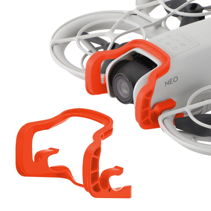 LIBOQIAO Quickrelease Gimbal Bumper for DJI NEO AntiCollision Full Protection Camera Lens Protector Compatible with DJI Neo Accessories RED - Image 2