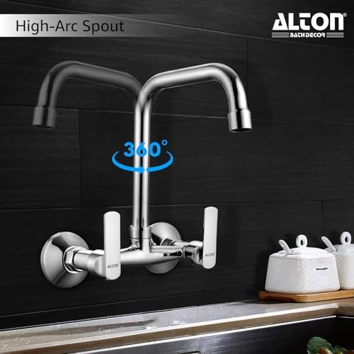 ALTON FAM3370-UM, Kitchen Sink Mixer with 360 Degree Swivel Spout | Kitchen Sink Tap | Kitchen Faucet | Tap for Kitchen Sink | Taps | Kitchen Mixer - Image 4