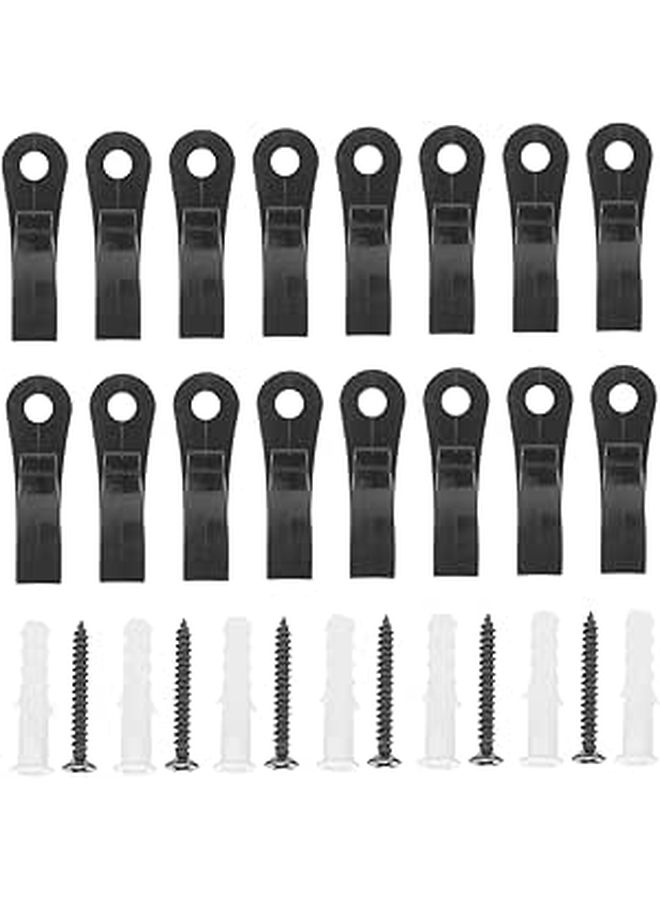 20 Pcs Heavy Duty Screw Hooks for Outdoor String Lights and Hanging Plants Easy Install - Image 1