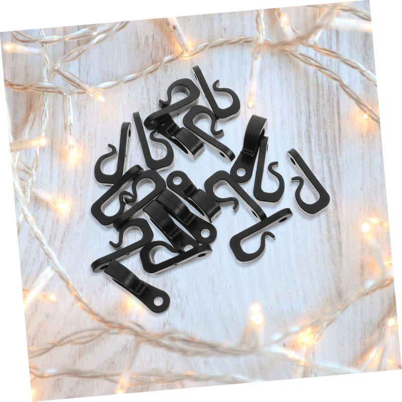 20 Pcs Heavy Duty Screw Hooks for Outdoor String Lights and Hanging Plants Easy Install - Image 5