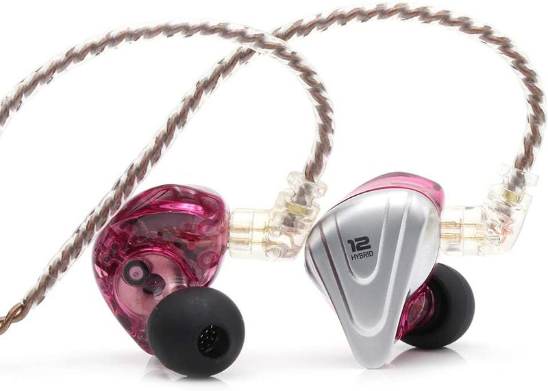 Linsoul KZ ZSX 5BA+1DD Hybrid In-Ear HiFi Earphones with Zinc Alloy Faceplate - Image 1