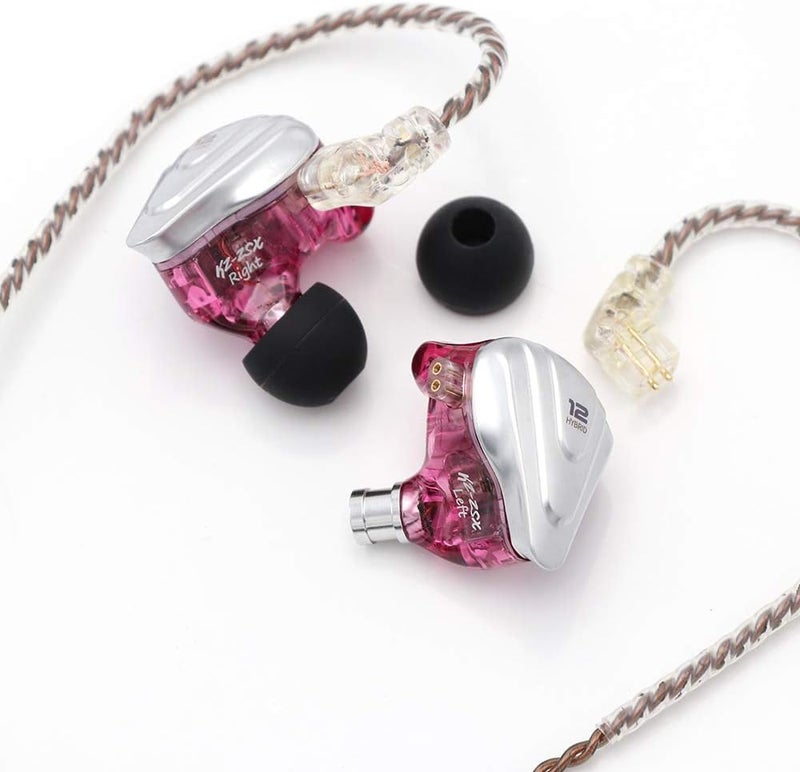 Linsoul KZ ZSX 5BA+1DD Hybrid In-Ear HiFi Earphones with Zinc Alloy Faceplate - Image 3