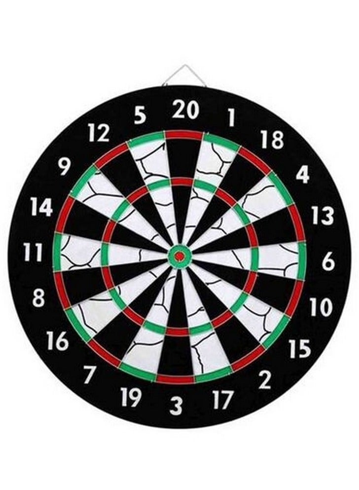 Supreme Sports Flocked Dartboard with Darts Multicolour 18inch - Image 2
