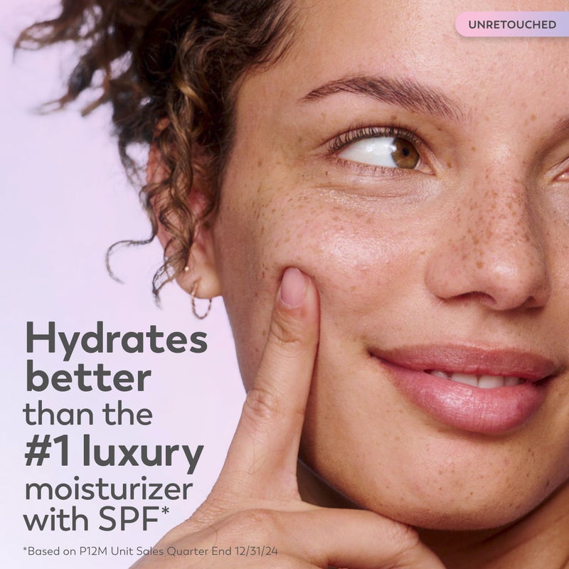 Olay Super Cream with Sunscreen SPF 30, Lightweight Face Moisturizer with Sun Protection, 5-in-1 Skin Care Benefits - Hydrating, Brightening, Firming - Niacinamide, Vitamin C, Collagen Peptide, 1.7 oz - Image 3