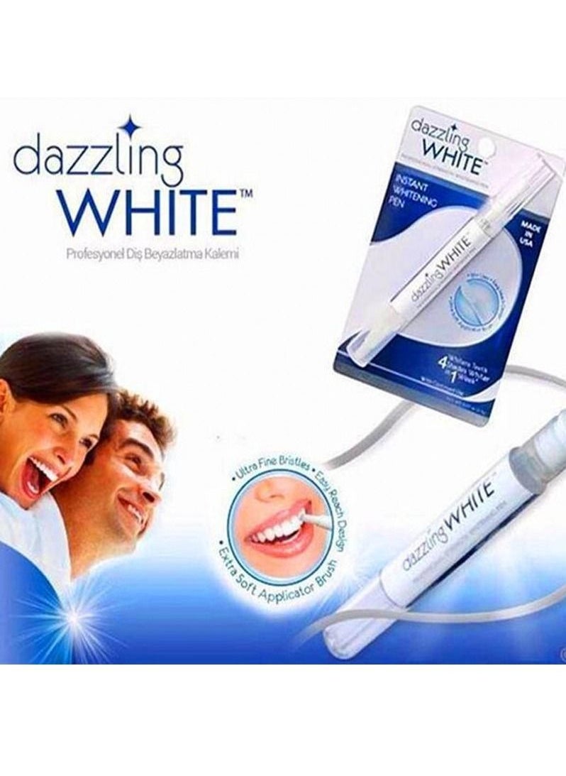 Dazzling White - Dental Teeth Whitening Tooth Cleaning Rotary Peroxide Gel Bleaching Kit Dental Dazzling White Teeth Whitening Pen Blanqueador - Image 1