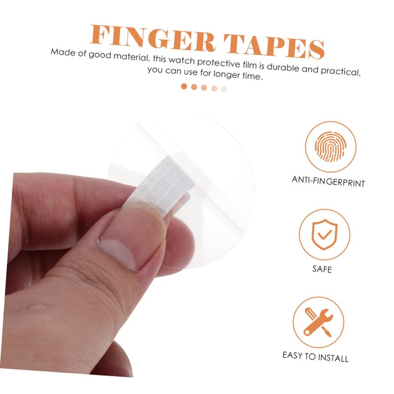DOITOOL Smartwatch Screen Protector Set 5 Pcs Oil Sweat Resistant Bubble Free 4x4cm - Image 3