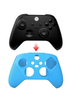 KASTWAVE Silicone Case for Xbox Series S/X, Protective Case for Xbox Series S/X with Thumb Grips, Controller Shell for Xbox Series S/X Blue  - Image 2