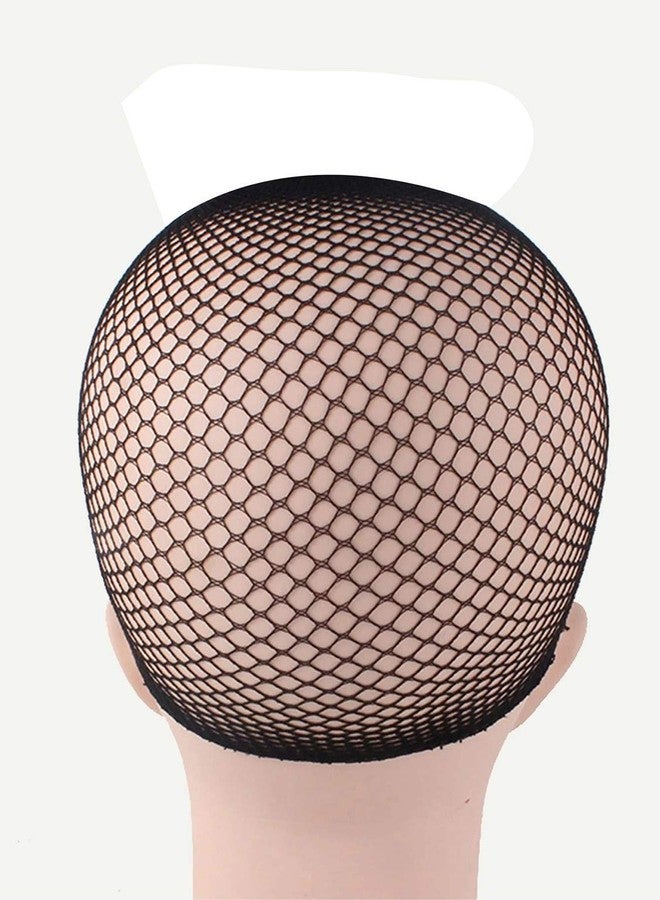 بوكسو مجموعة بوكسو من 3 قطع من أغطية الرأس الشبكية المرنة لتغطية الرأس بالكامل، للرجال والنساء، لون أسود، عبوة من قطعة واحدة - Image 5