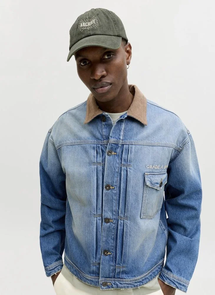 JACK & JONES Grape Leaf Graphic Curve Peak Cap  | Best Price UAE